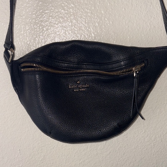 Kate Spade Black Pebbled Crossbody Bag - Picture 3 of 4